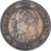 Monnaie, France, Napoleon III, Napoléon III, 2 Centimes, 1862, Bordeaux, TTB
