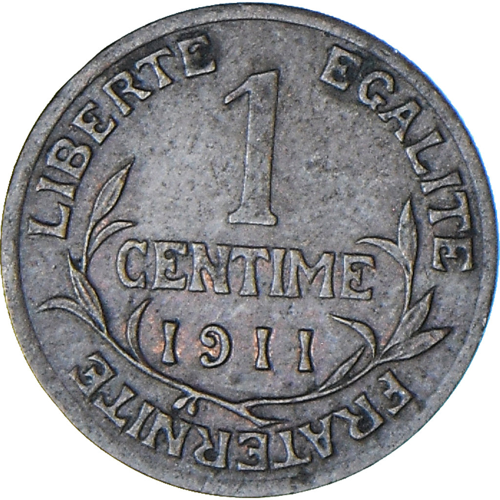 Münze, Frankreich, Dupuis, Centime, 1911, Paris, SS, Bronze, KM:840