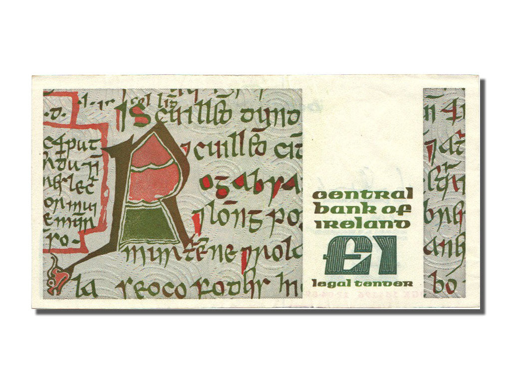 Ireland - Republic, 1 Pound, 1989, KM #70d, AU(55-58), DGK