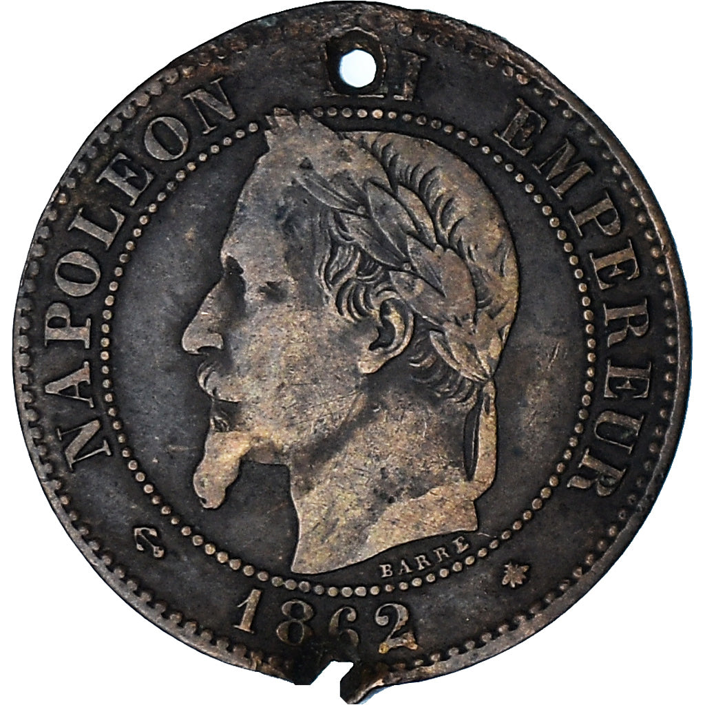 Munten, Frankrijk, Napoleon III, Napoléon III, 2 Centimes, 1862, Paris, ZF