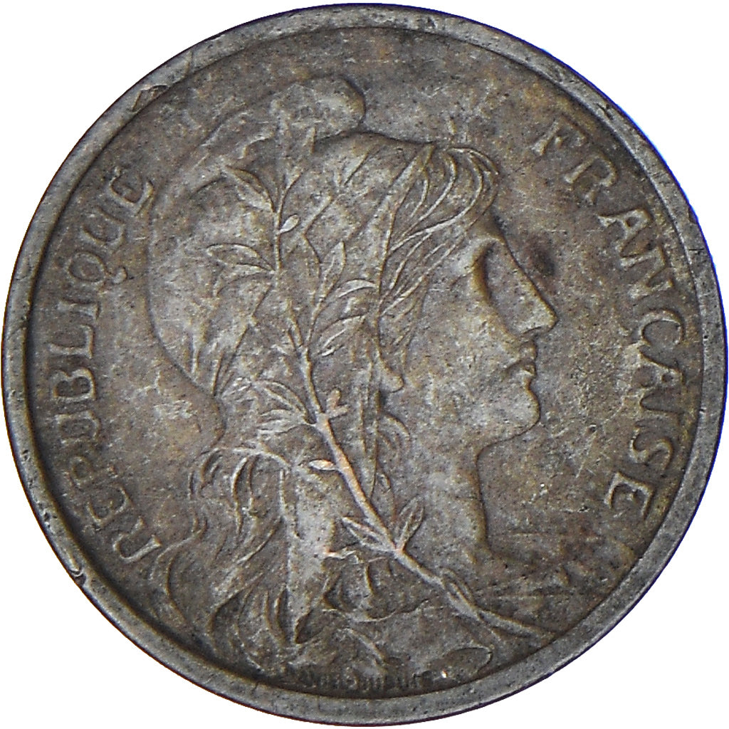 Münze, Frankreich, Dupuis, 2 Centimes, 1913, Paris, SS, Bronze, KM:841