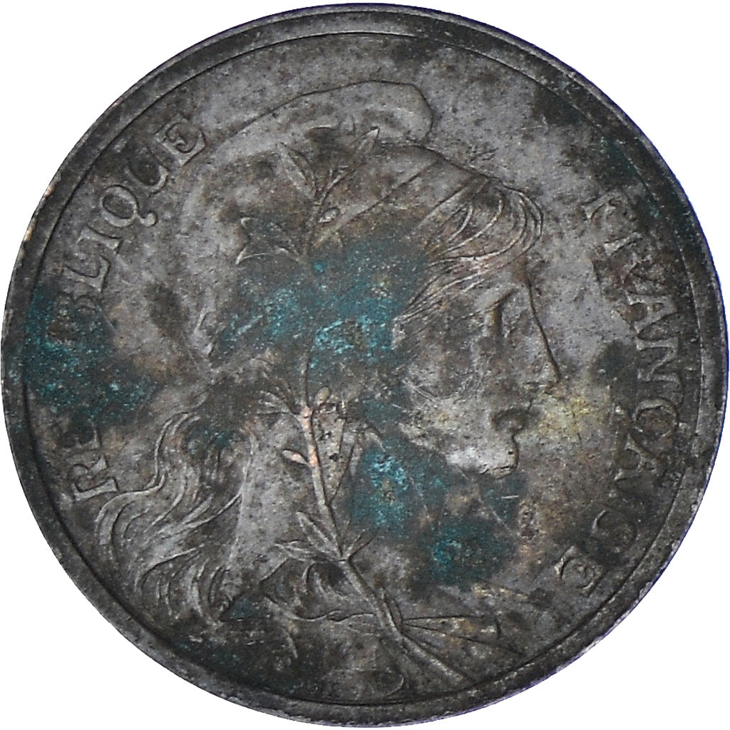 Munten, Frankrijk, Dupuis, 2 Centimes, 1914, Paris, FR, Bronzen, KM:841