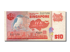 Singapore, 10 Dollars, 1976, KM #11b, AU(50-53), B82