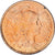 Moneda, Francia, Dupuis, 2 Centimes, 1919, Paris, EBC, Bronce, KM:841