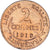 Münze, Frankreich, Dupuis, 2 Centimes, 1919, Paris, VZ, Bronze, KM:841