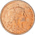 Moeda, França, Dupuis, 2 Centimes, 1919, Paris, AU(55-58), Bronze, KM:841
