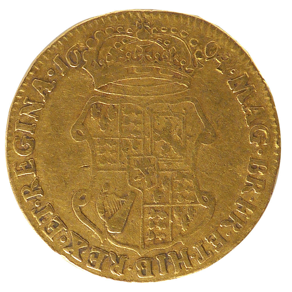 Great Britain, Guinea, 1694, London, KM #474.1, VF(20-25), Gold, 8.11