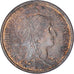 Munten, Frankrijk, Dupuis, 2 Centimes, 1919, Paris, ZF, Bronzen, KM:841
