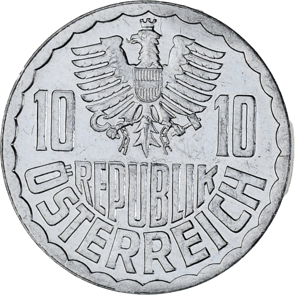 Moneta, Austria, 10 Groschen, 1994, Vienna, BB+, Alluminio, KM:2878