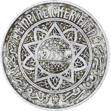Coin, Morocco, Mohammed V, 5 Francs, 1370, Paris, EF(40-45), Aluminum, KM:48
