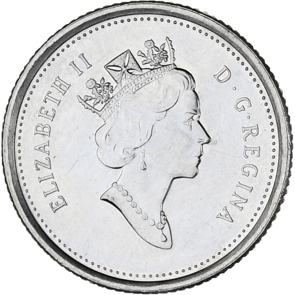 Coin, Canada, Elizabeth II, 10 Cents, 1999, Royal Canadian Mint, Ottawa