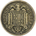 Coin, Spain, Peseta, 1944, EF(40-45), Aluminum-Bronze, KM:767