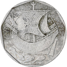Coin, Portugal, 50 Escudos, 1987, EF(40-45), Copper-nickel, KM:636