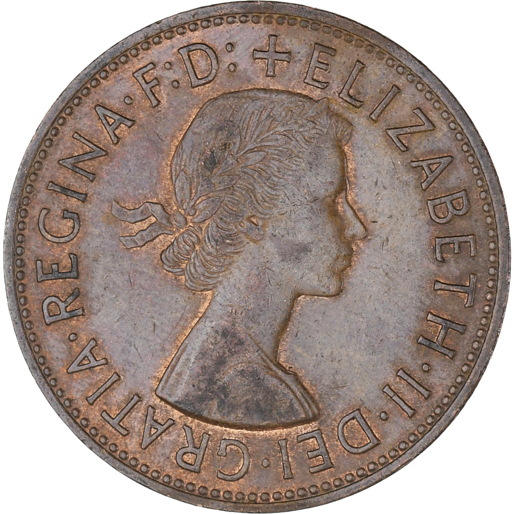 Coin, Great Britain, Penny, 1967, EF(40-45), Bronze