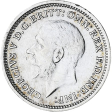 Coin, Great Britain, George V, 3 Pence, 1933, AU(55-58), Silver, KM:831