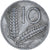 Moneda, Italia, 10 Lire, 1953, Rome, MBC, Aluminio, KM:93