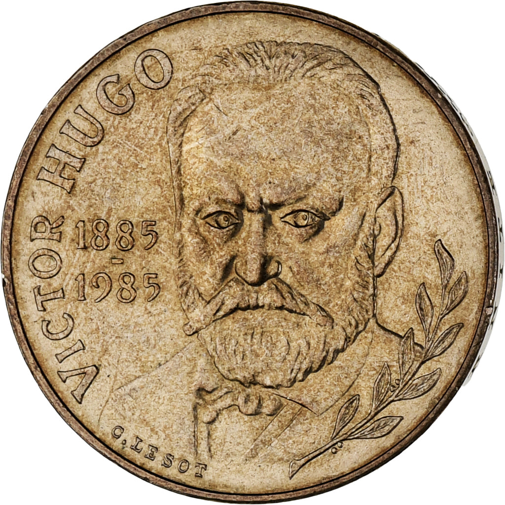 Moneda, Francia, 10 Francs, 1985, MBC, Níquel - bronce