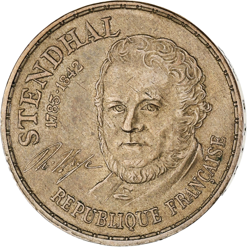 Coin, France, 10 Francs, 1983, EF(40-45), Copper-nickel