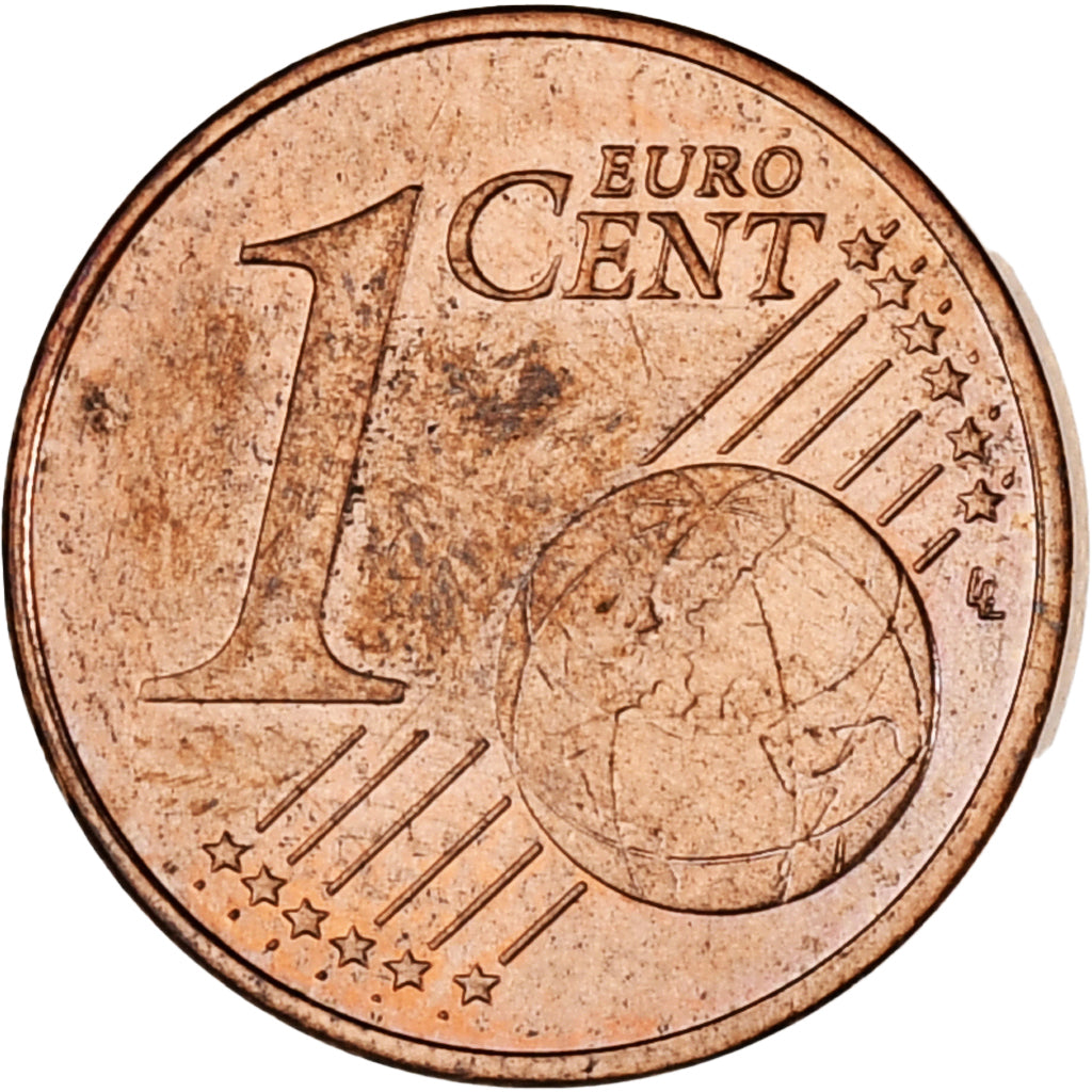 Slowakije, 1 Centime, 2009, ZF, Copper Plated Steel