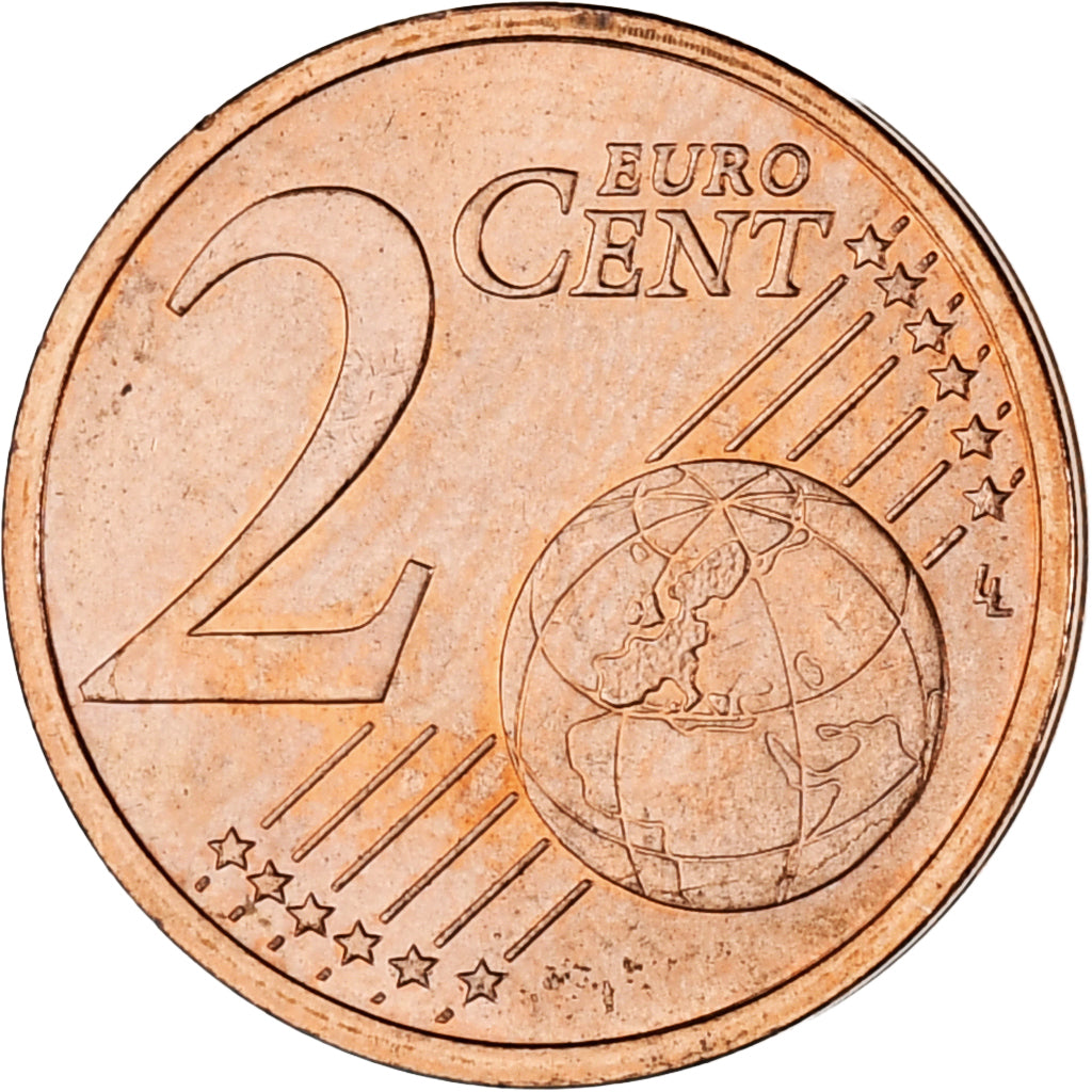 Slovacchia, 2 Centimes, 2009, SPL-, Acciaio placcato rame