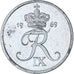 Monnaie, Danemark, Frederik IX, 2 Öre, 1969, Copenhagen, TTB, Zinc, KM:840.2