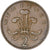 Coin, Great Britain, Elizabeth II, 2 New Pence, 1971, EF(40-45), Bronze, KM:916