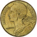 Moneta, Francja, Marianne, 20 Centimes, 1987, Paris, AU(55-58), Aluminium-Brąz