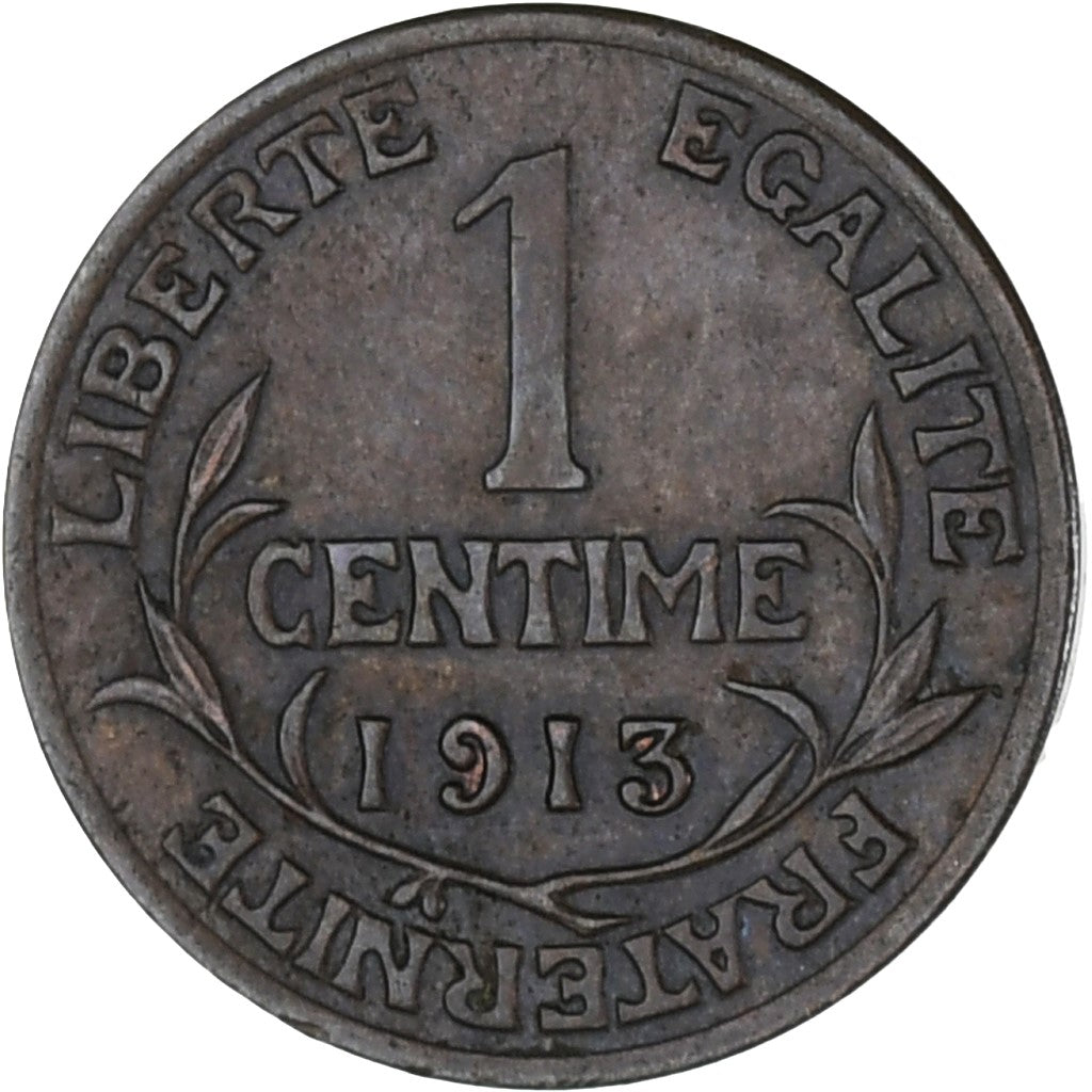 Münze, Frankreich, Dupuis, Centime, 1913, Paris, SS, Bronze, KM:840, Gadoury:90