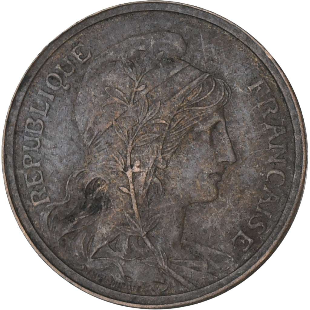 Munten, Frankrijk, Dupuis, 2 Centimes, 1912, Paris, ZF, Bronzen, KM:841