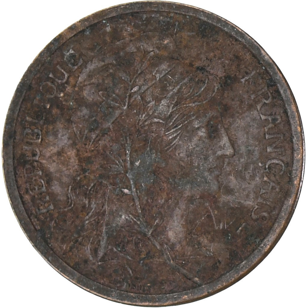Munten, Frankrijk, Dupuis, 2 Centimes, 1912, Paris, ZF, Bronzen, KM:841