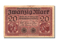 Banconote, Germania, 20 Mark, 1918, 1918-02-20, BB