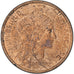 Munten, Frankrijk, Dupuis, 2 Centimes, 1919, Paris, PR, Bronzen, KM:841