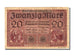 Geldschein, Deutschland, 20 Mark, 1918, 1918-02-20, SS