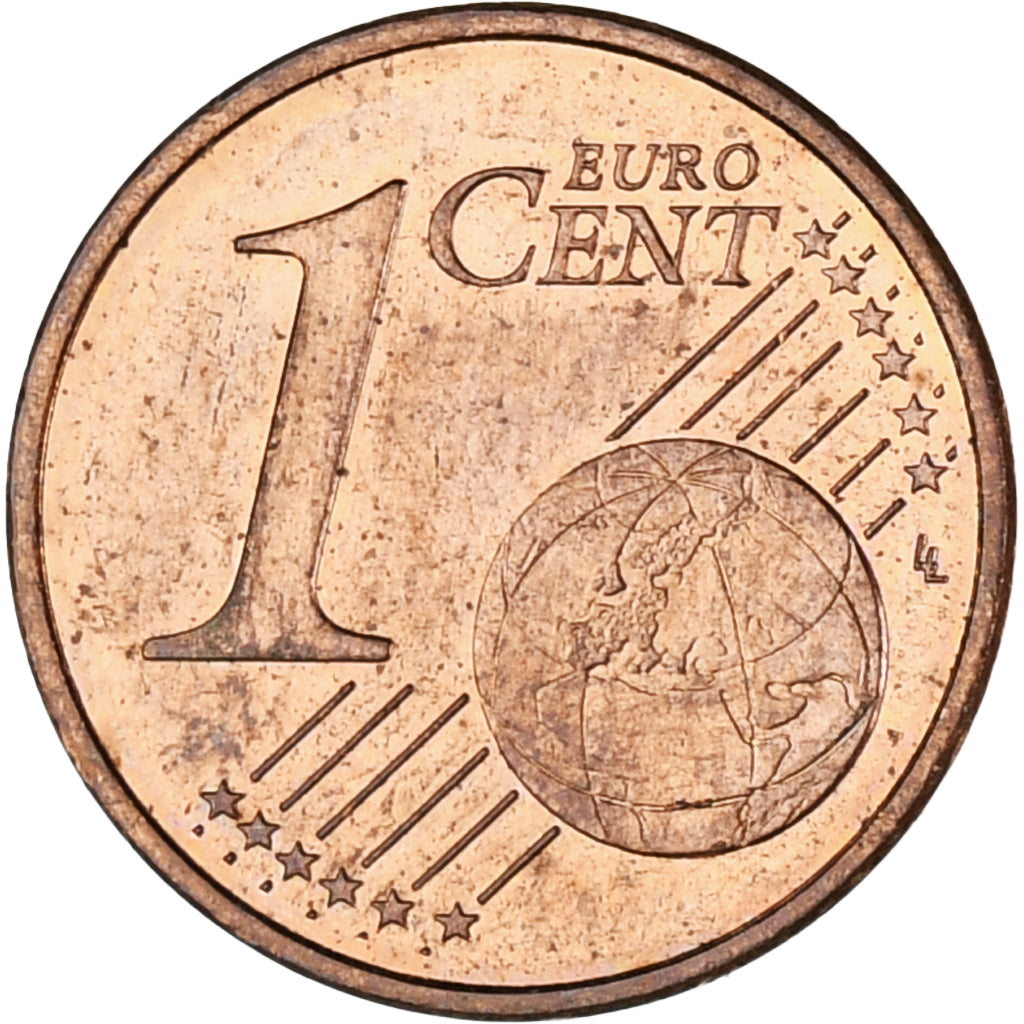 Monaco, Rainier III, Euro Cent, 2001, Paris, MS(63), Copper Plated Steel, KM:167