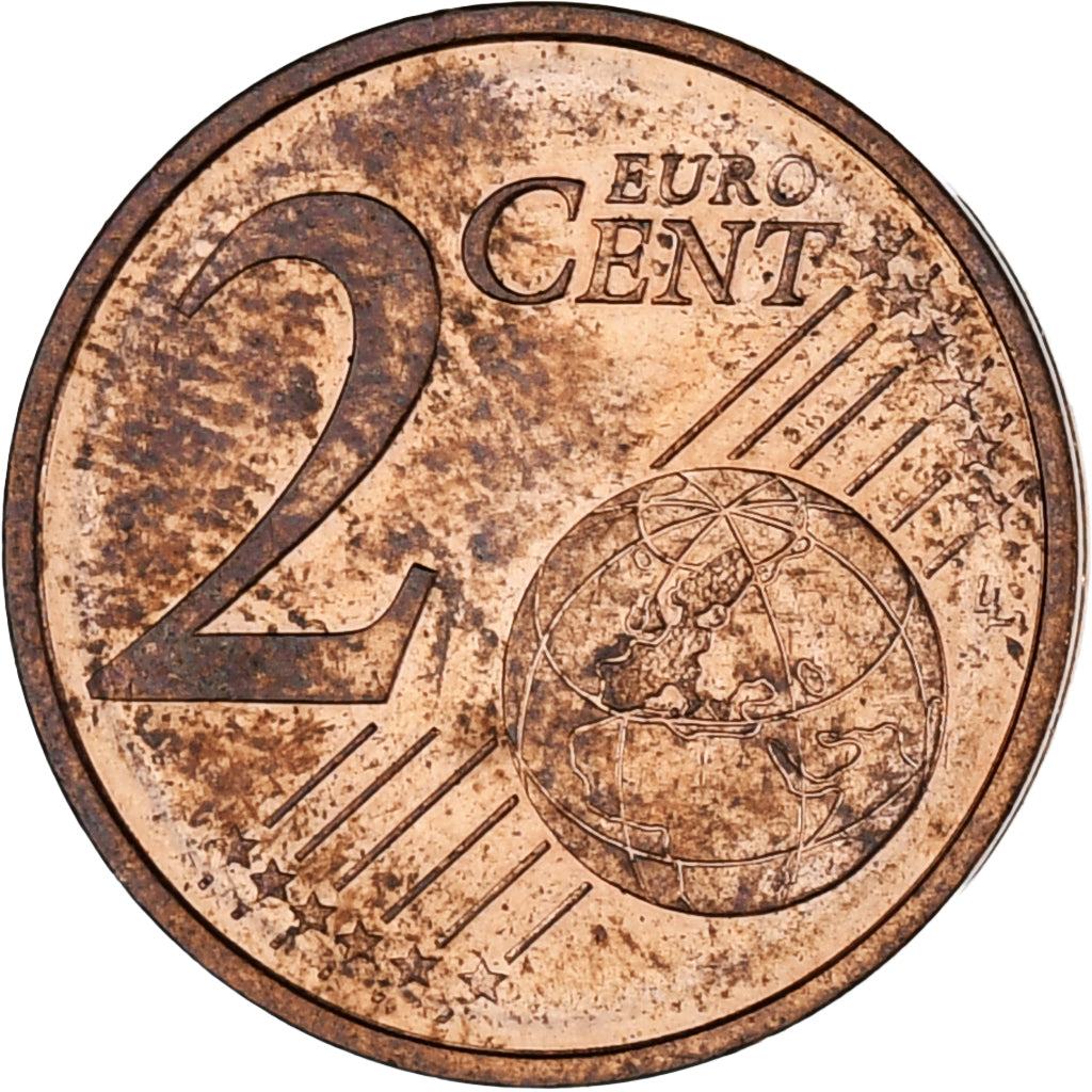 Monaco, Rainier III, 2 Euro Cent, 2001, Paris, SPL, Cuivre plaqué acier, KM:168