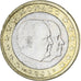 Monaco, Rainier III, Euro, 2001, Paris, MS(63), Bi-Metallic, KM:173