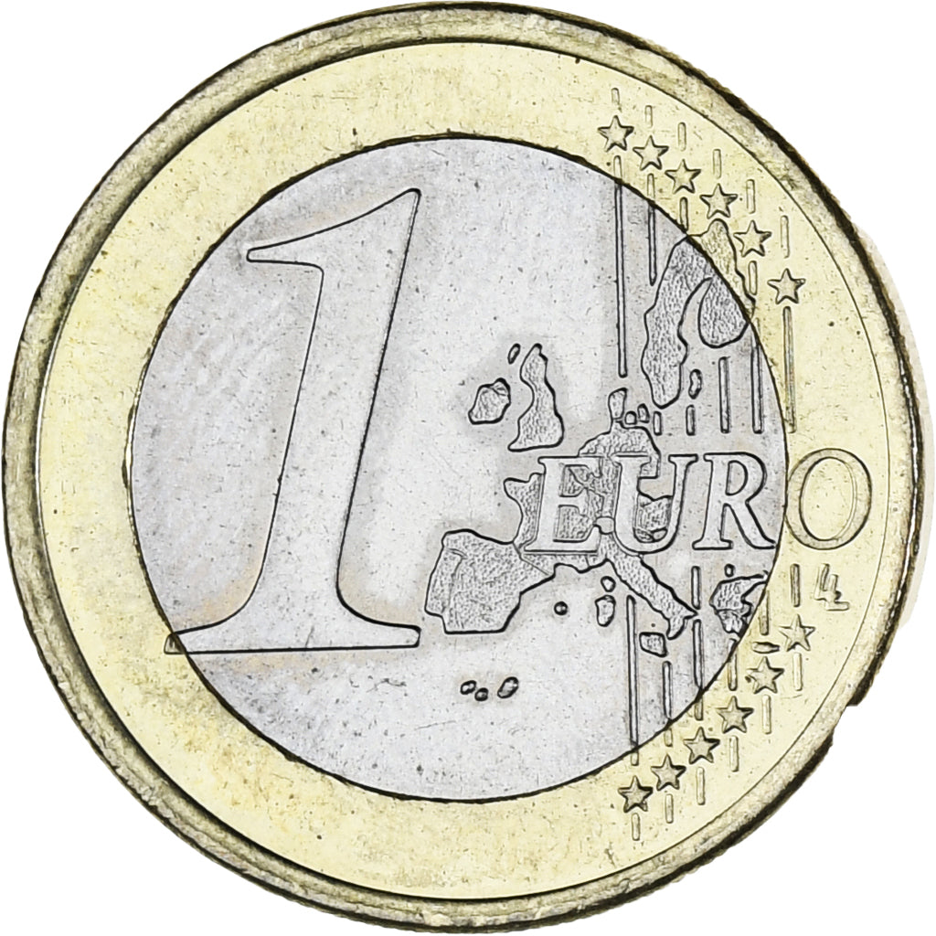 Monaco, Rainier III, Euro, 2001, Paris, MS(63), Bi-Metallic, KM:173