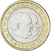 Monaco, Rainier III, Euro, 2001, Paris, MS(63), Bi-Metallic, KM:173