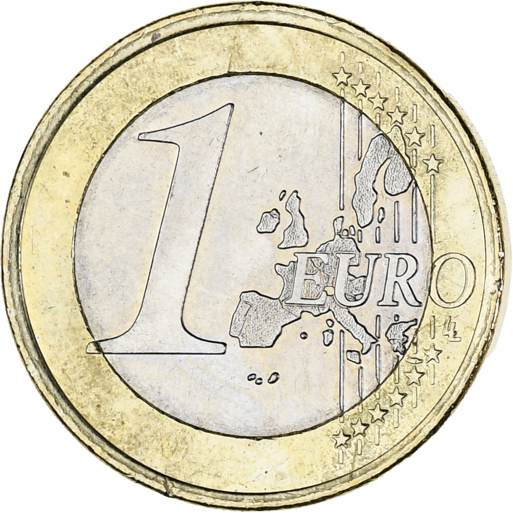 Monaco, Rainier III, Euro, 2001, Paris, MS(63), Bi-Metallic, KM:173