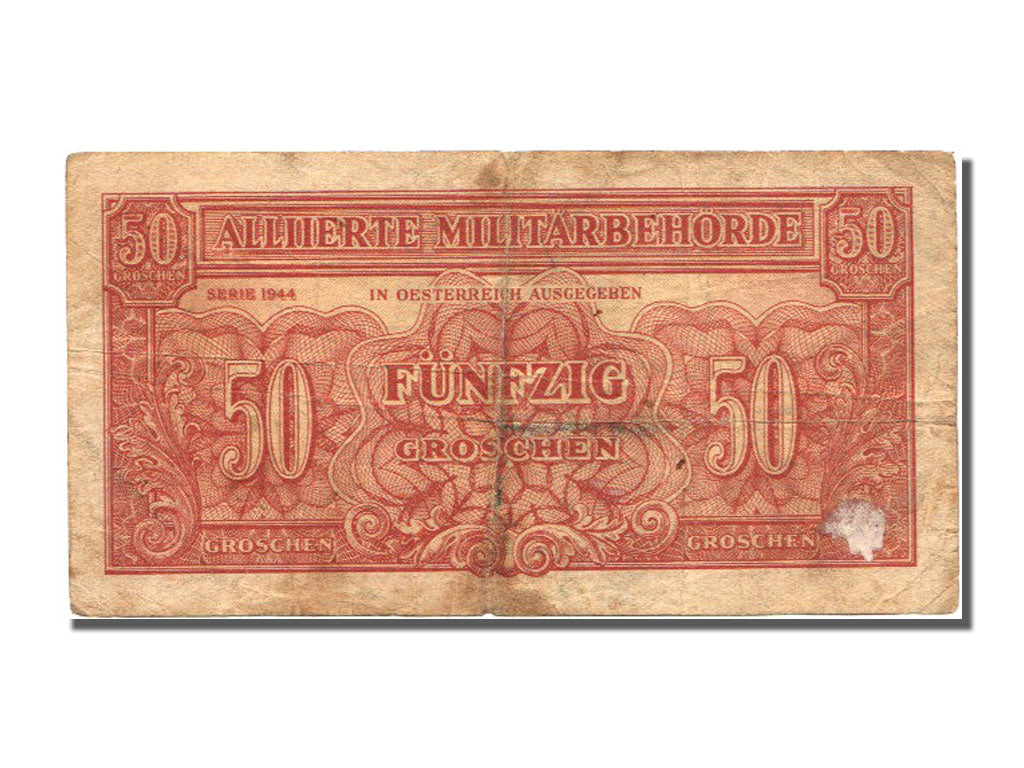 Austria, 50 Groschen, 1944, KM #102b, EF(40-45)
