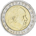 Monaco, Rainier III, 2 Euro, 2002, Paris, MS(63), Bi-Metallic, KM:174