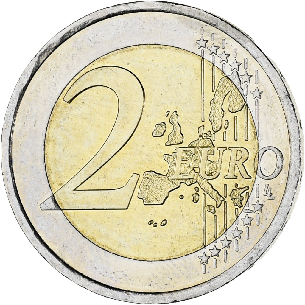 Monaco, Rainier III, 2 Euro, 2002, Paris, MS(63), Bi-Metallic, KM:174