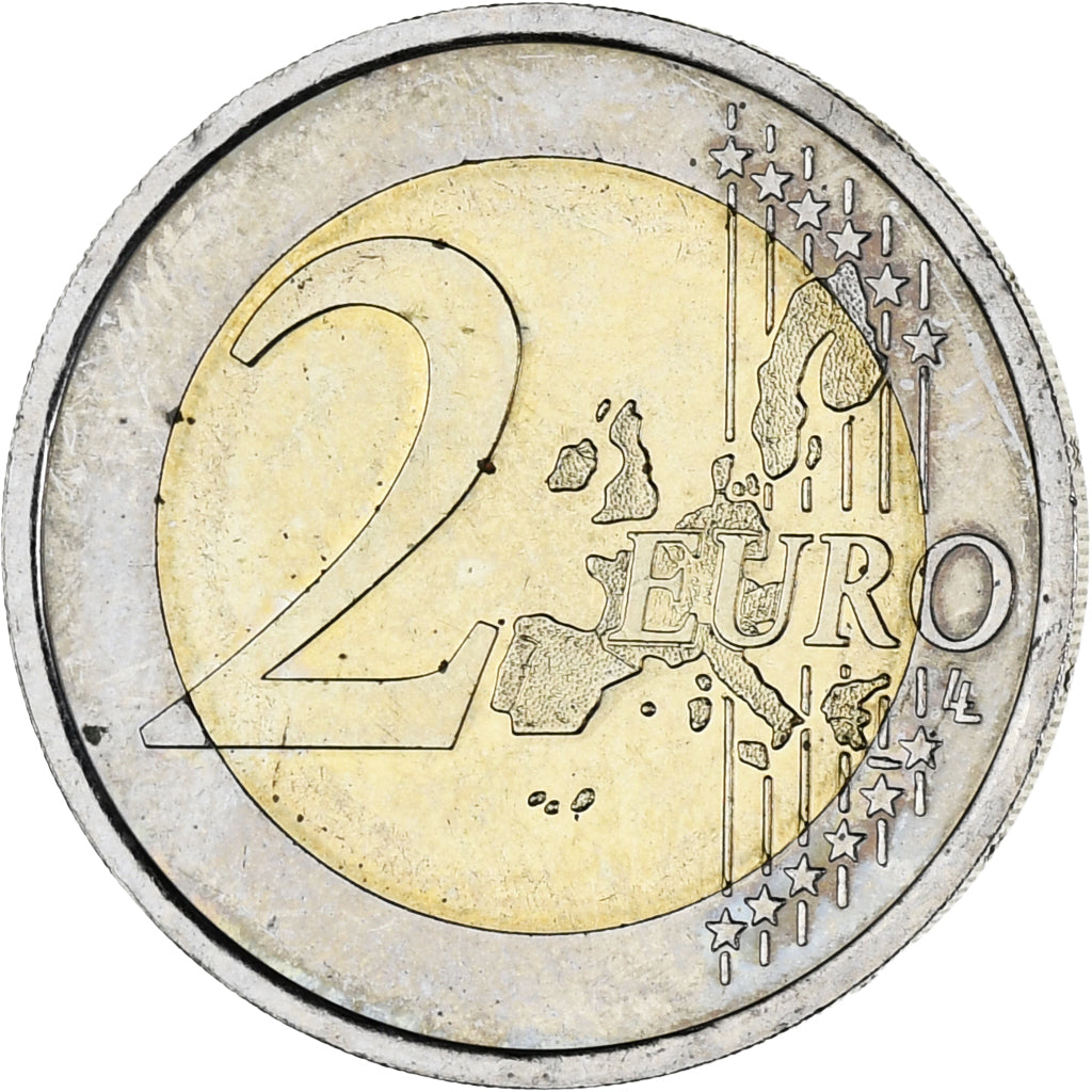 Monaco, Rainier III, 2 Euro, 2002, Paris, MS(63), Bi-Metallic, KM:174