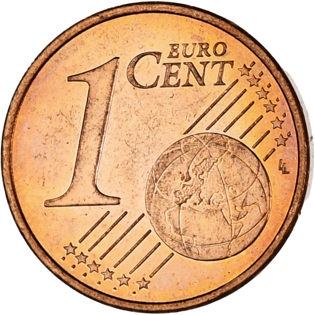 Monaco, Rainier III, Euro Cent, 2001, Paris, UNC-, Copper Plated Steel, KM:167