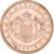 Monaco, Rainier III, Euro Cent, 2001, Paris, SPL, Cuivre plaqué acier, KM:167