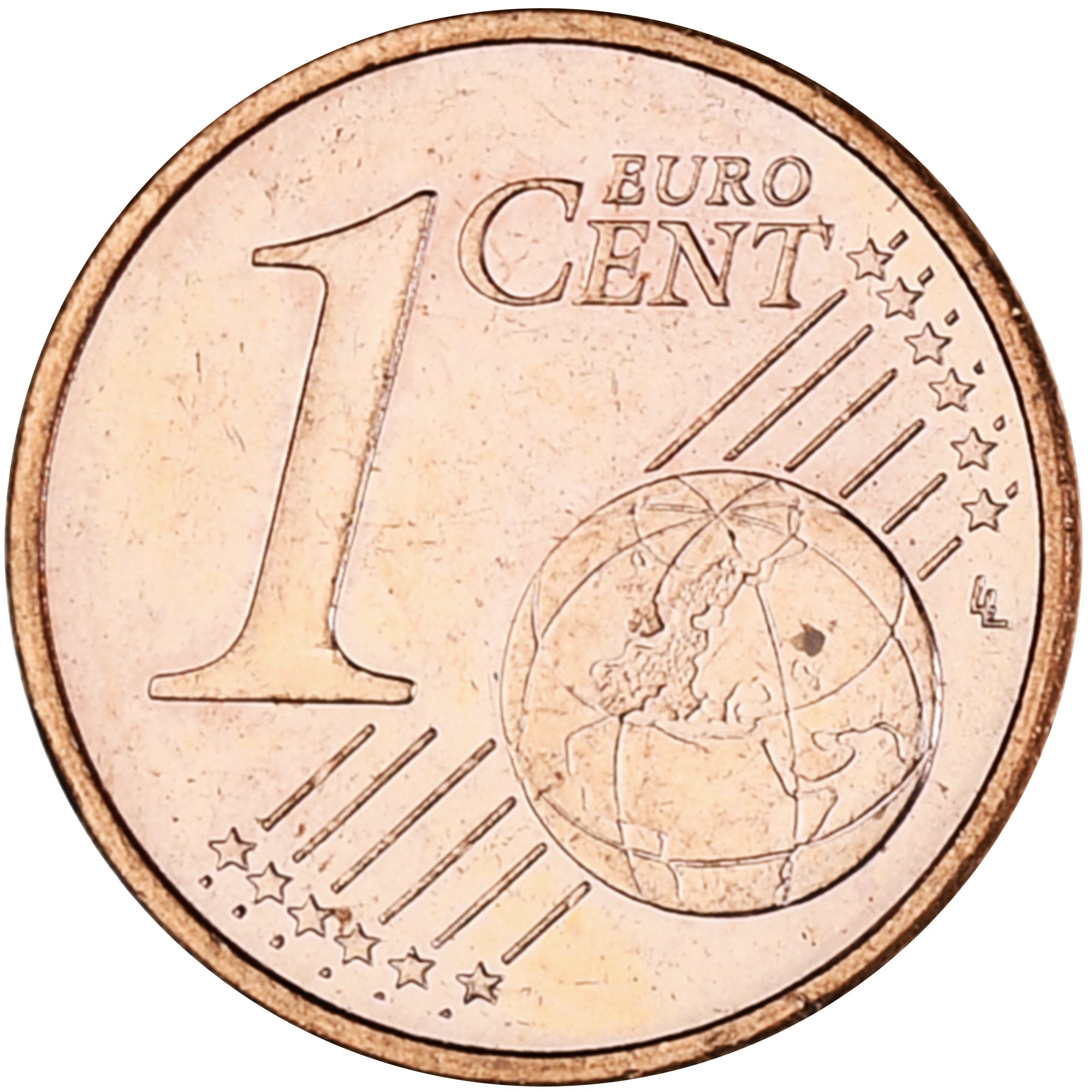 Monaco, Rainier III, Euro Cent, 2001, Paris, UNC-, Copper Plated Steel, KM:167