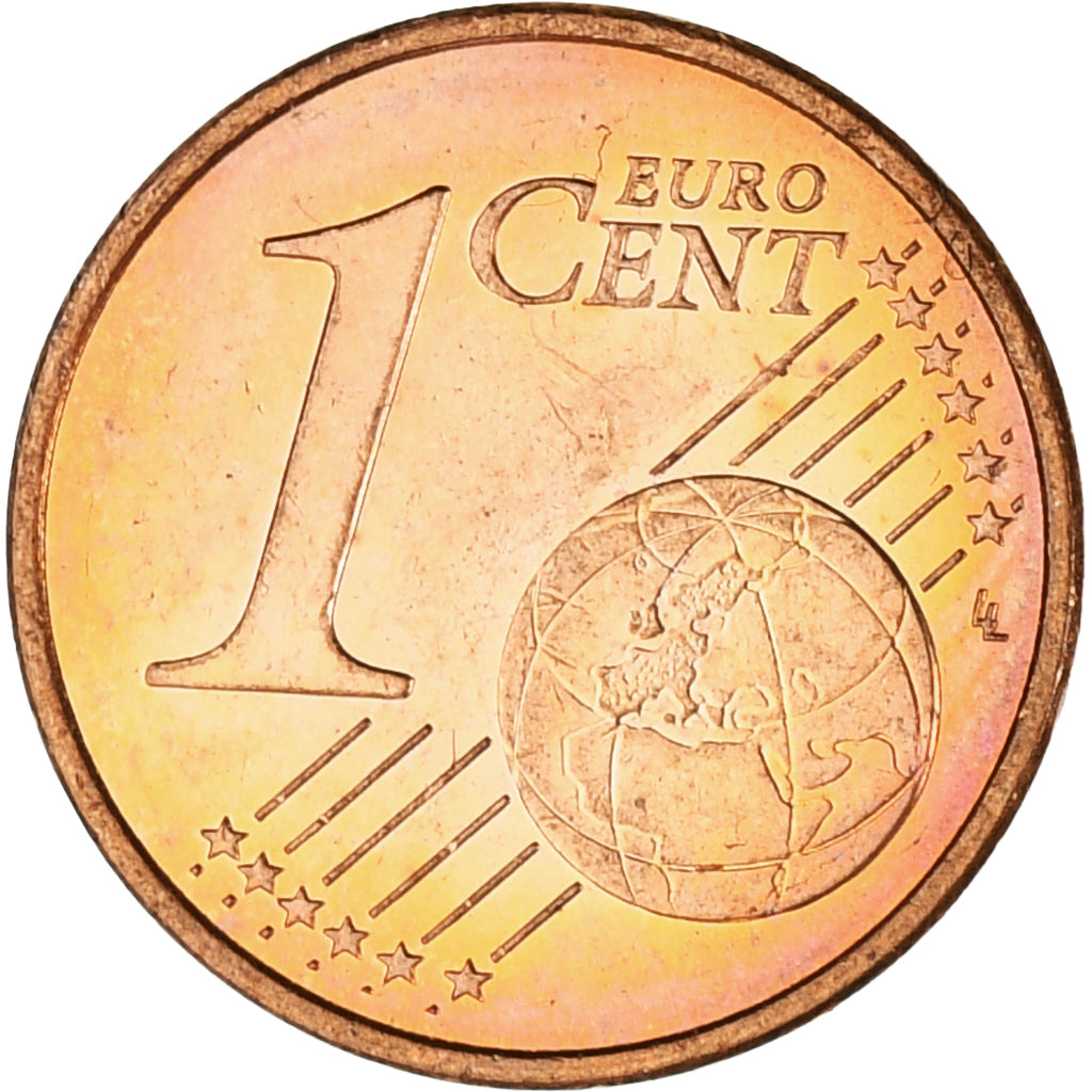 Monaco, Rainier III, Euro Cent, 2001, Paris, MS(63), Copper Plated Steel, KM:167