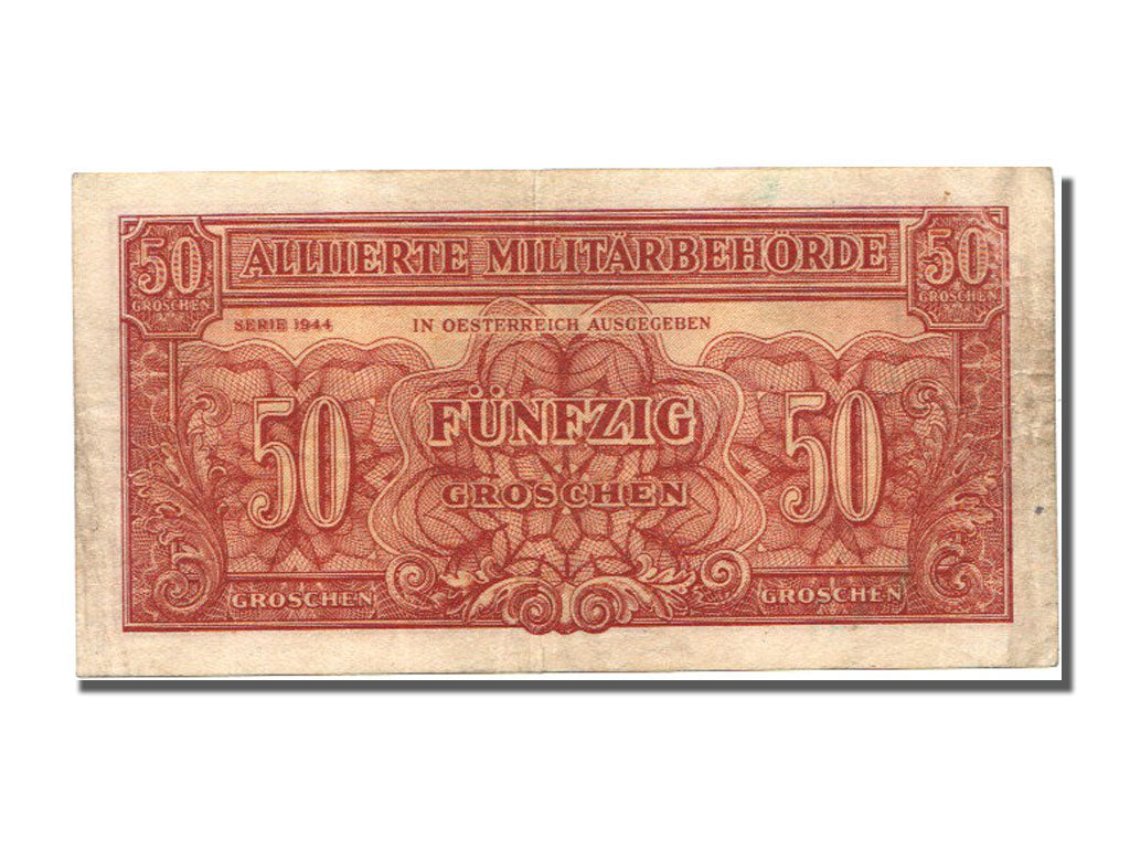 Austria, 50 Groschen, 1944, KM #102b, AU(50-53)