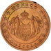 Monaco, Rainier III, 2 Euro Cent, 2001, Paris, MS(63), Copper Plated Steel