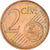 Monaco, Rainier III, 2 Euro Cent, 2001, Paris, MS(63), Copper Plated Steel